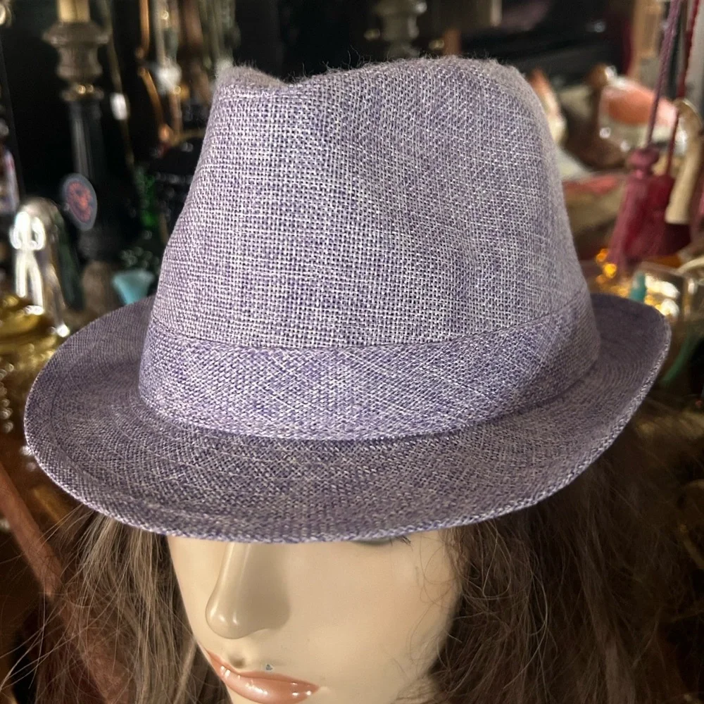 Lavender Fedora Hat